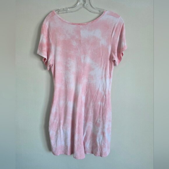 SMASH + TESS | The Sunday Shorty Bubblegum Tie Dye Romper Sz XS - Picture 3 of 7